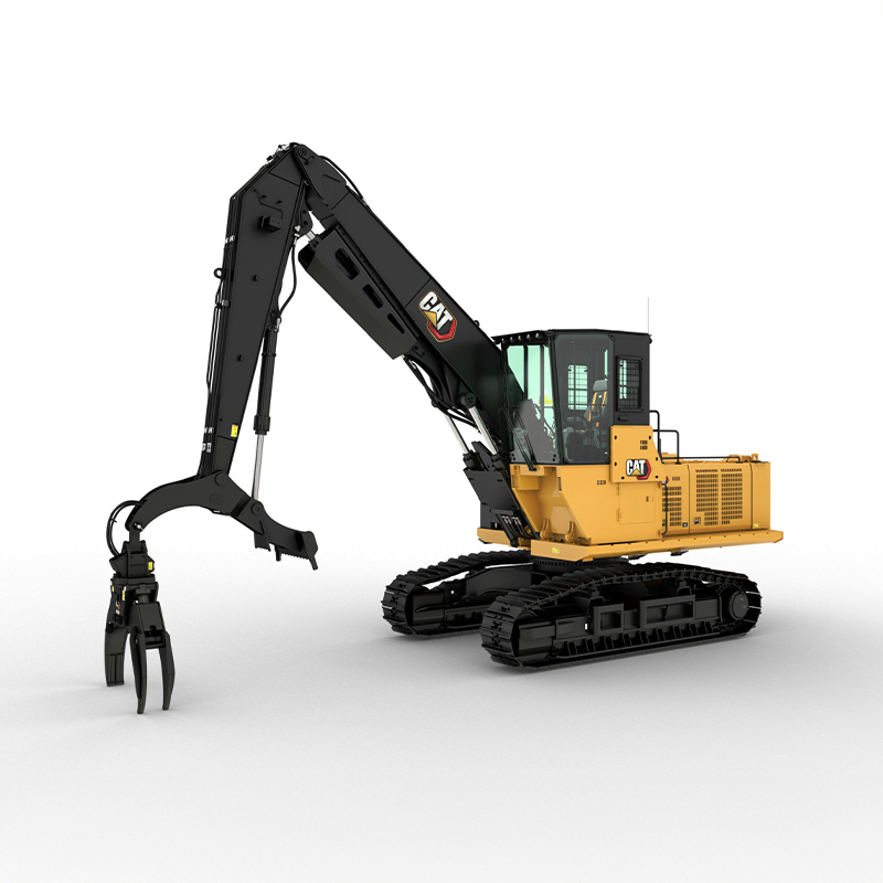 Excavator on construction site